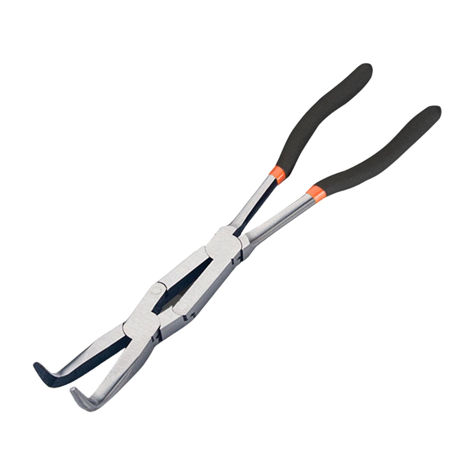 

Плоскогубцы с длинной ручкой, двухшарнирные, многофункциональные, из высокоуглеродистой стали, для использования дома, в гараже, на улице C