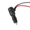 12V-24V Car Cigarettes Lighter Splitter Adapter Cable Cord with Power Switching Button 1 Male To 2/4/3 Female Socket