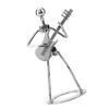 Musician Player Collectible Figurine Ornaments Gift Iron Guitar Player Figurine Decoration