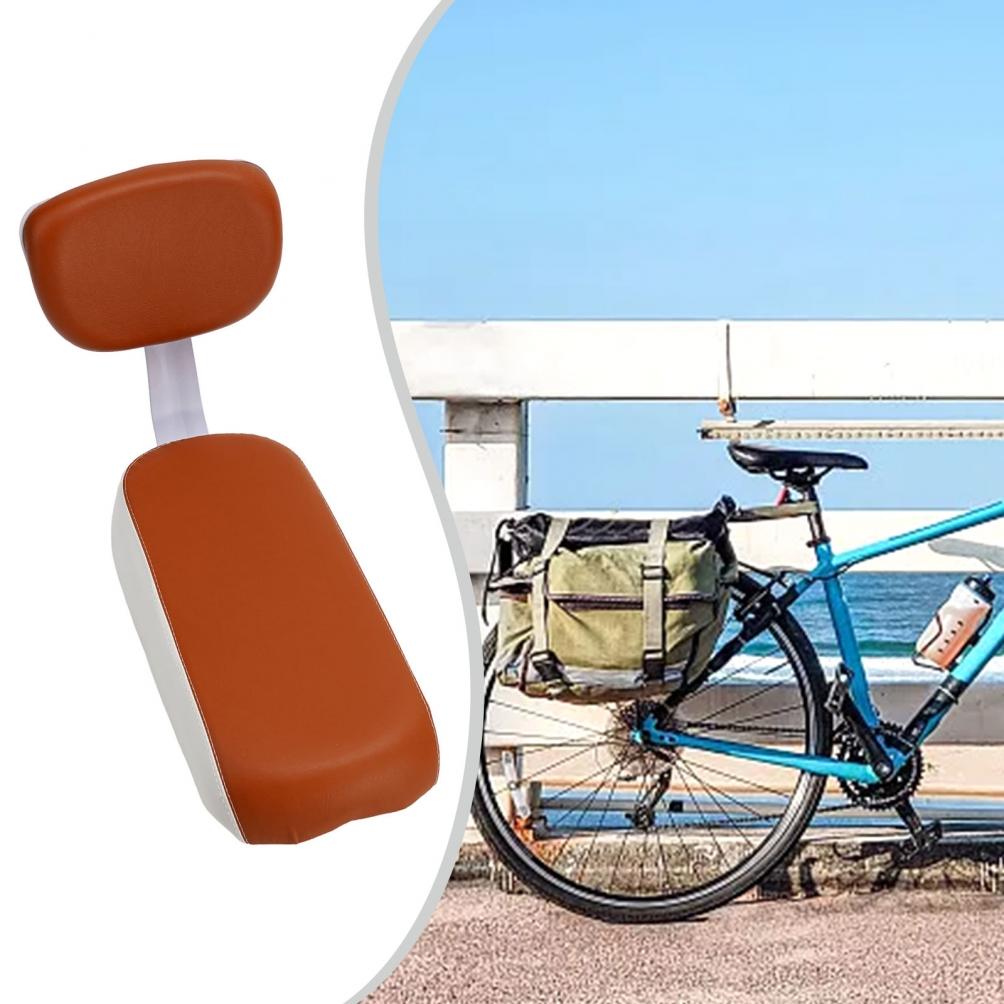 Bicycle Rear Saddle Soft Bike Saddle With Handle And Pedals