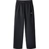 Men's Fleece-Lined Straight-Leg Casual Knit Pants