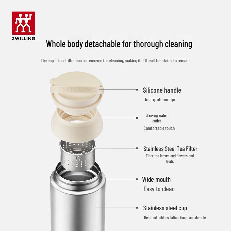 ZWILLING Insulated Tea Infuser Mug