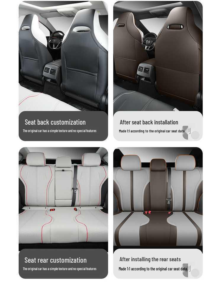 All-Season Universal Seat Covers & Cushions for BYD Destroyer 05 – Full Coverage