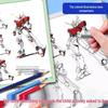 MoDian Kids' Mecha Line Drawing Tracing Book