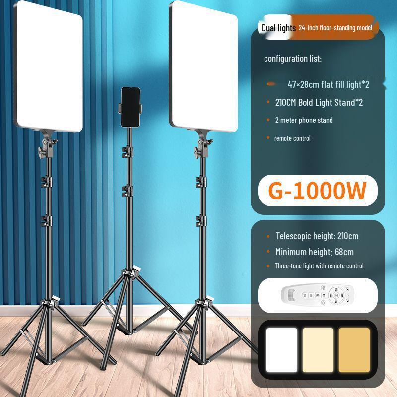 800W LED Soft Light Panel for Photography & Beauty Live Streams