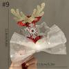 Christmas Hair Clip Christmas Tree Hat Santa Claus Cosplay Headband Xmas Hairband Festival Photograph Props Hair Accessories