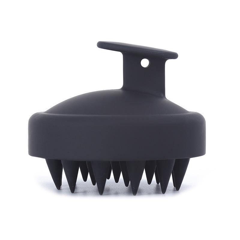 

Пшеничная солома Силиконовая массажная щетка для кожи головы для шампуня 8*8*6 cm