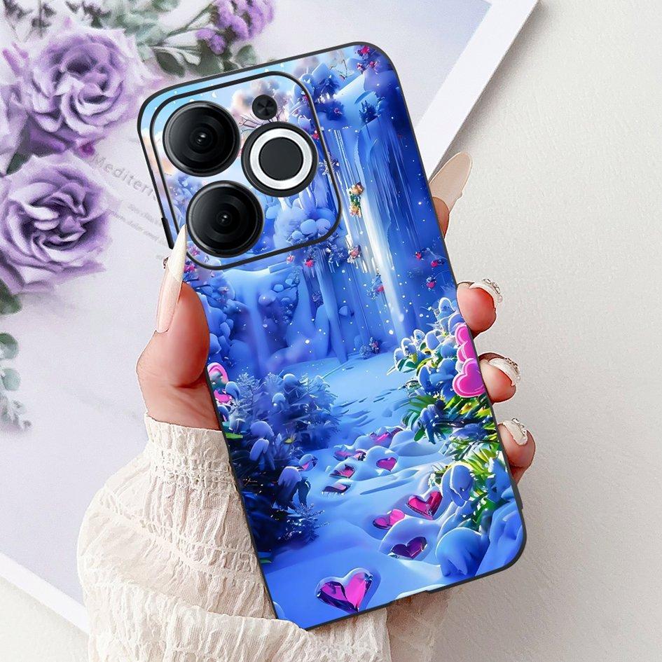 For Itel A80 Case A671L A671LC Cover Popular Dragon Cartoon Soft Silicone Protect Phone Shell For Itel A70 A665L A 70 A 80 Funda