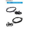 NUTT Y-5 A5-D Oil Tubing 1.35m 2.2m For Scooter E-bike Electric Calipers Oil Pipe Oil Needle Olive Head Rubber Cap Silver Joint