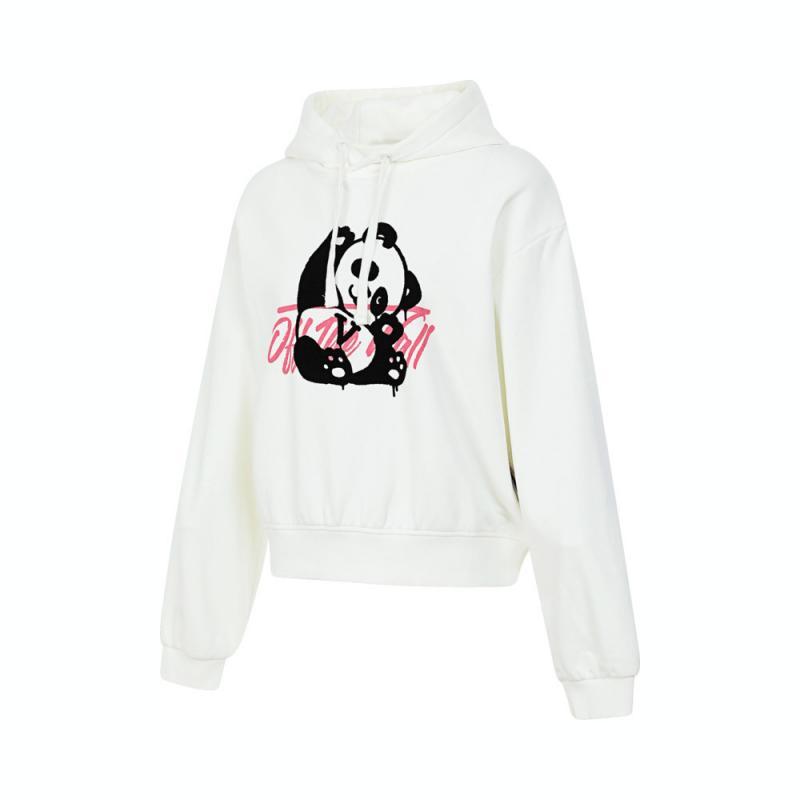 

Vans Panda Crop Hoodie Women Hoodies White VN000KFEFS8 S