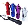 Outdoor Mini LED Flashlight Carabiner Clip Keychain Portable Sports Torch Lamp Fairy Lights