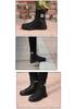 Men's High-Top Black Tactical Safety Boots - Non-Slip, Breathable, Durable for All Seasons Hiking