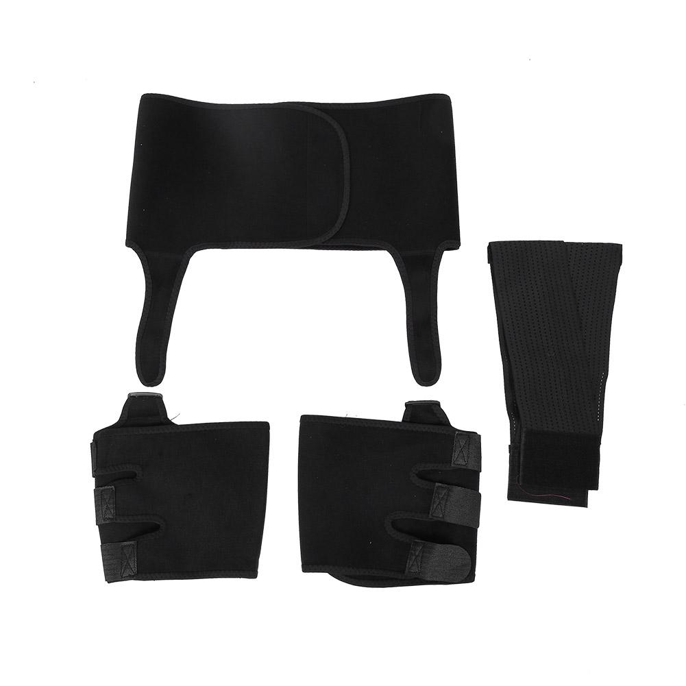 Women Waist Trainer Belt Sweating Waist Shaping Hips Leg Trainer Workout BeltS M