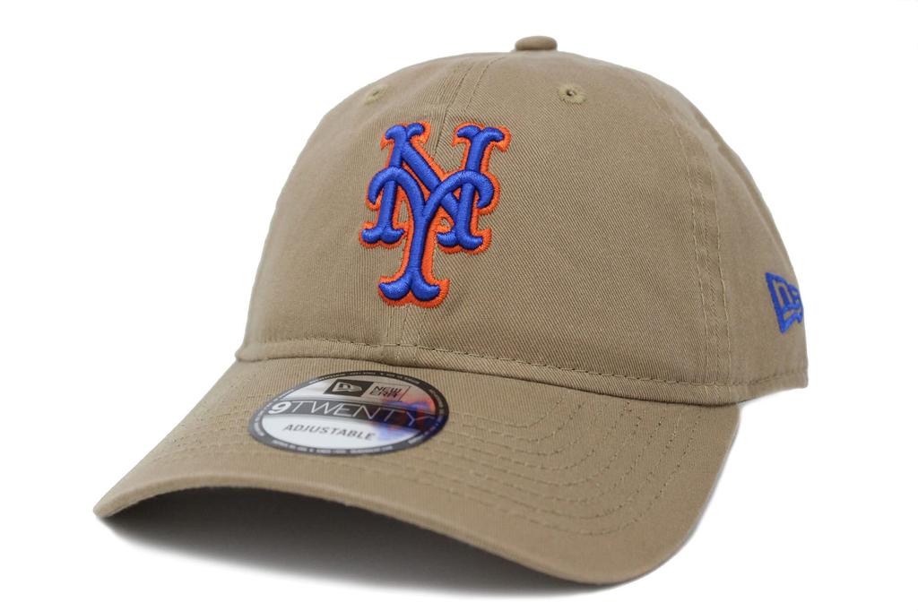 Kšiltovka NEW ERA 9TWENTY MLB New York Mets KHAKI Khaki Volná velikost