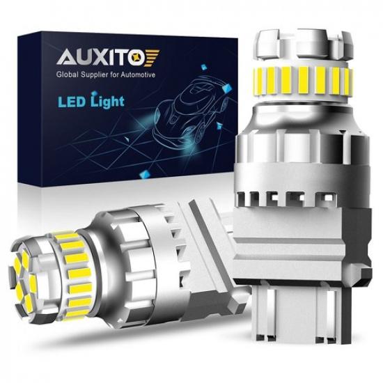 AUXITO 3156 2X 3157 3057 LED Backup Reverse Light Bulbs 6500K Super White CANBUS