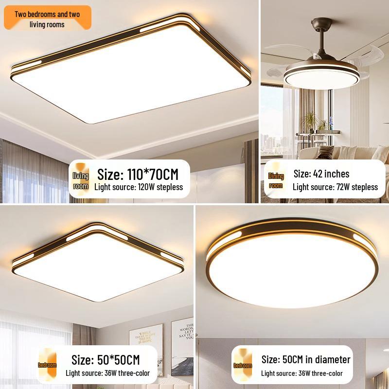 2025 Modern LED Ceiling Light: Super Bright for Living Room, Bedroom, or Restaurant