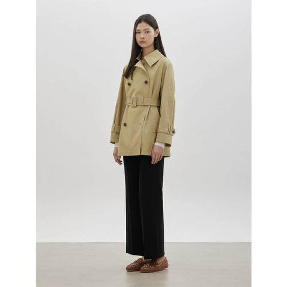 Cc Collect Classic Double Half Trench Coat  C261msi001 