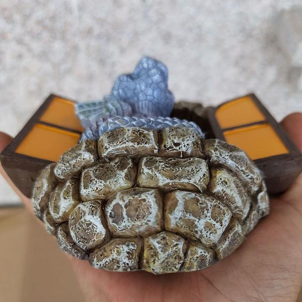 Hage Drage Statuer Utendørs Dekor Dinosaur Åpen Dør Hage Dekor Hage OrnamentsA