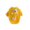 Pet kitten puppy clothes winter thickened pocket bear two legs sweater puppy winter clothing warm pet supplies