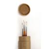 Fine Detailing Brush Set for Painting - Long Liner Rigger Set of 4 With Holder for Acrylic, Oil, Watercolor & Gouache