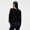Gap Women's 2025 Winter Loose Micro Lantern Sleeve Crew Neck Knit Top