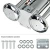 600DB 12V Dual Trumpets Super Loud Car Electric Horn Truck Boat Train Speaker Car 12V Compressor Air Horn with Wires Relay