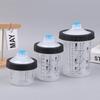 1Pc Paint Spray Cup 180/350/800ml Plastic Paint Mixing Cup Disposable Paint Cup Spray Pot Type Quick Cup