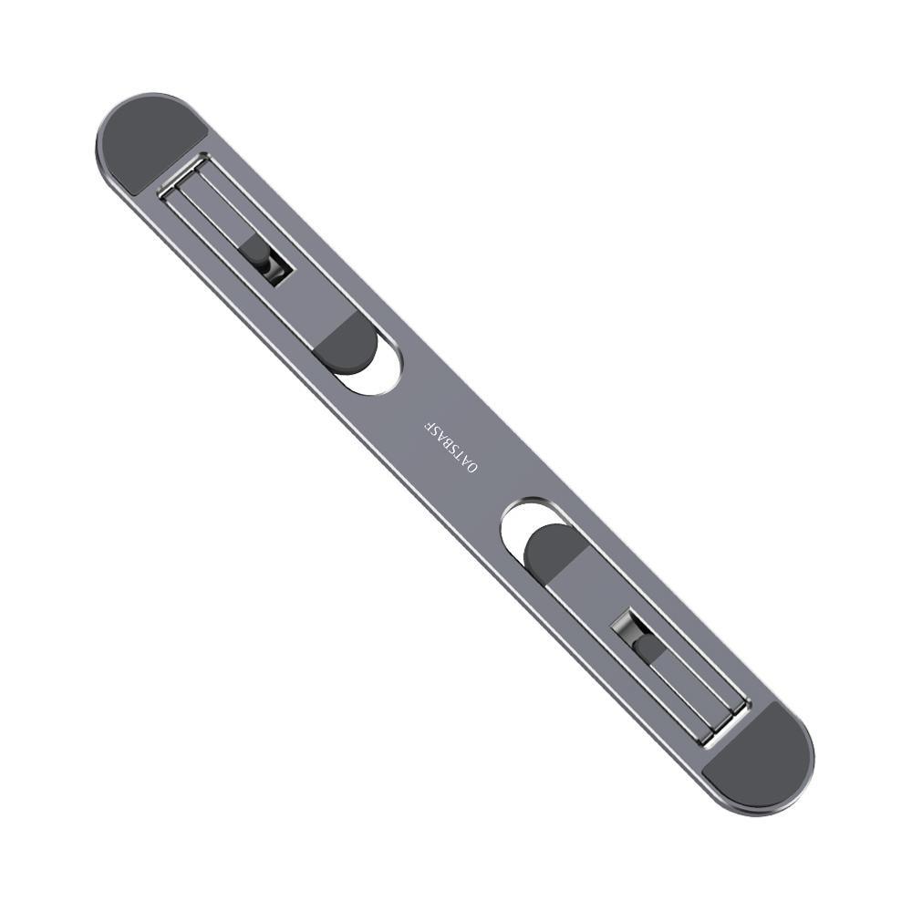 

Подставка для ноутбука Oatsbasf Suporte, аксессуары для ноутбуков и планшетов, подставка для Macbook Pro, мини-складная подставка для ноутбука, портативный держатель, охлаждающая подставка laptop stand серый