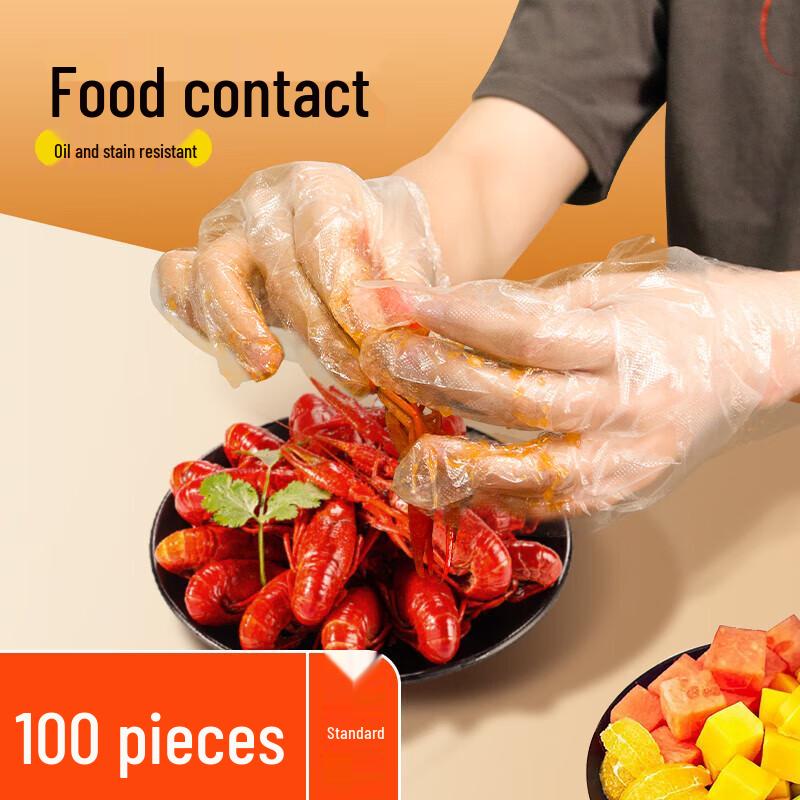 Disposable Transparent Film Gloves