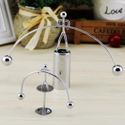 Mini péndulo de equilibrio para hombre, de metal, para levantamiento de pesas, de hierro, juguete de cuna, decoración del hogar