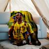 1pc Neymar1 Theme Blanket - Digital Print, Polyester, Cozy for All Seasons, Perfect for Outdoor, and Travel