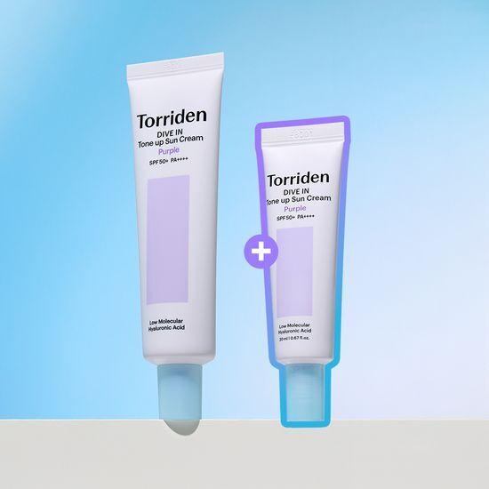 TORRIDEN Dive-in Purple Tone-Up Sunscreen 60ml Increased Volume (+20ml)
