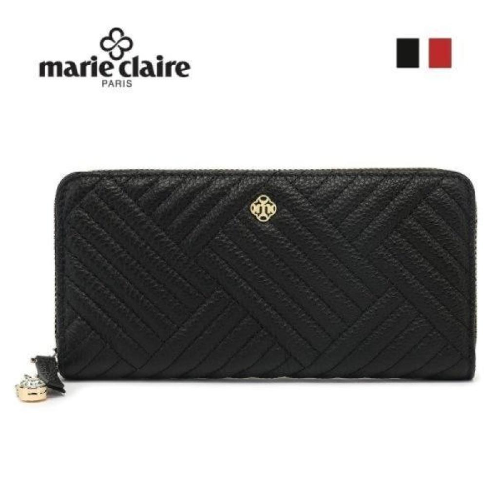 Mari eclaire 19 9.5 Affordable 100% high-quality natural cowhide women's pretty zipper long wallet