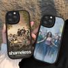 A Lively TV Series S-ShamelesS Leather Phone Case For IPhone 16 15 14 13 12 11 Pro Max Plus Shockproof Cover