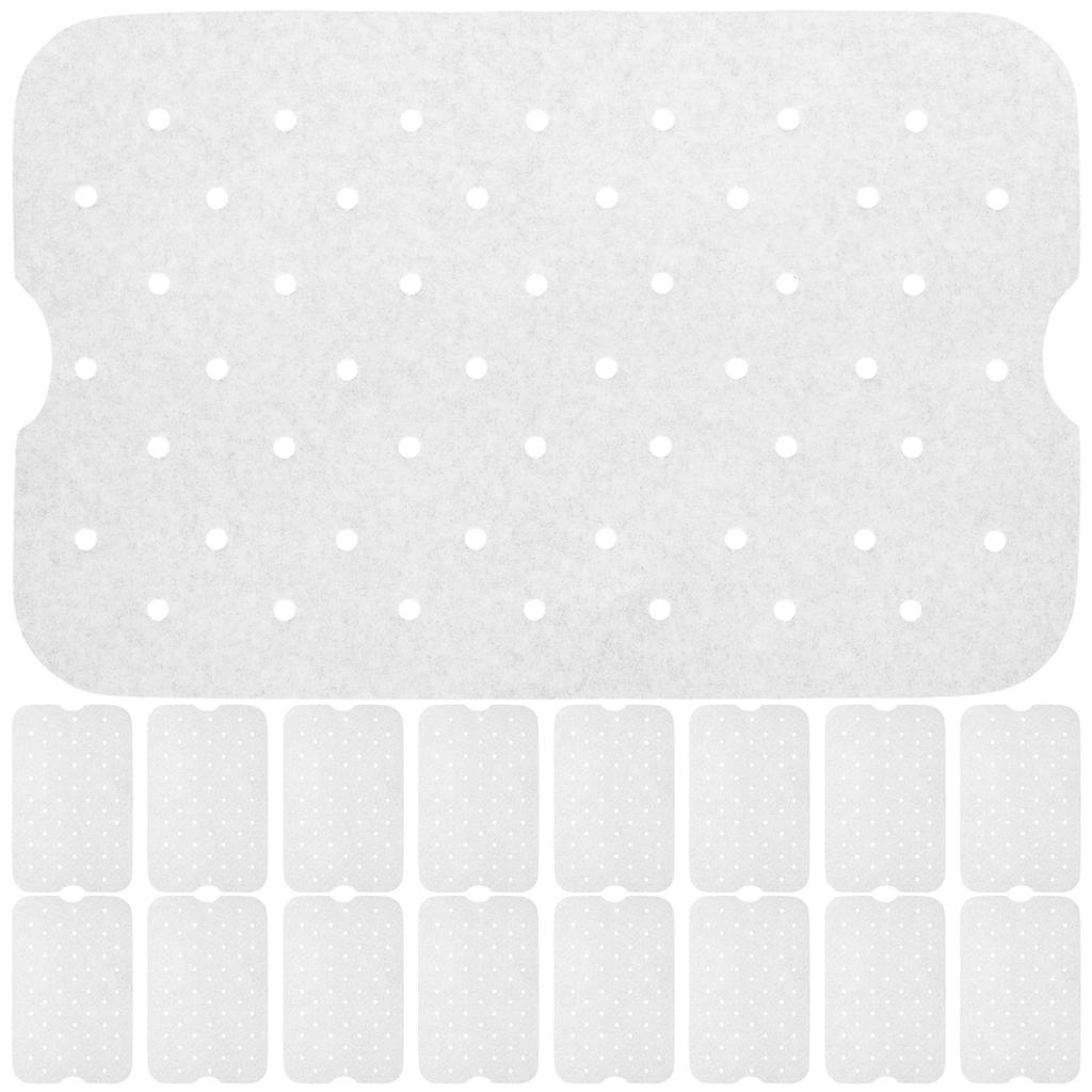 100 Sheets Air Fryer Paper Liners Disposable Perforated Nonstick Baking Paper Liners Oil Proof Heat Resistant for Airfryer