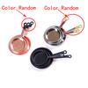 3 Pcs Dollhouse Mini Metal Frypan Frying Pans Cooking Pot Cookware Toy