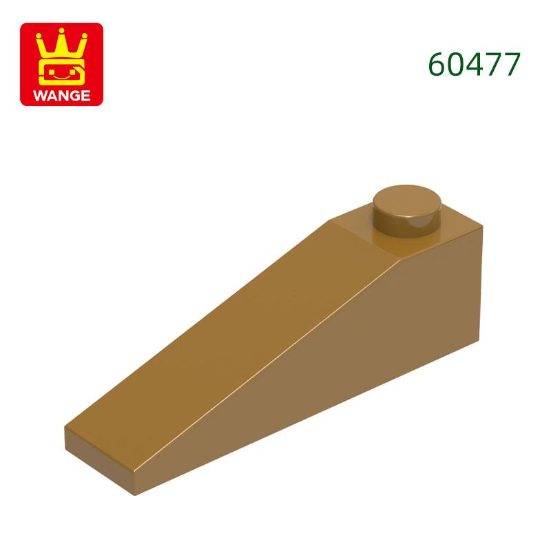 92Pcs/lot Slope 18°4x1 Roof Block Moc Hue Accessories Works With 60477 Brick DIY Children's Plaything Assembly Components