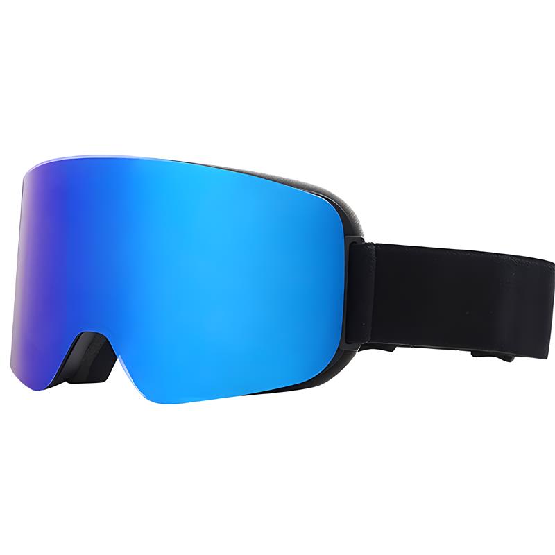 Gafas de esquí grandes para snowboard, para mujer y hombre, gafas de esquí, protección contra la nieve UV 400, gafas para adultos, doble antivaho cilíndricas