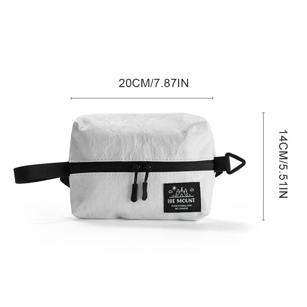 Polyester Camping Paper Box Multifunctional Kitchen Tissue Box Middle Perforated Paper Extraction Box Portable Outdoor Equipment