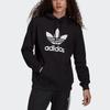 adidas Originals Men's Black Trefoil Hooded Sweatshirt H06667