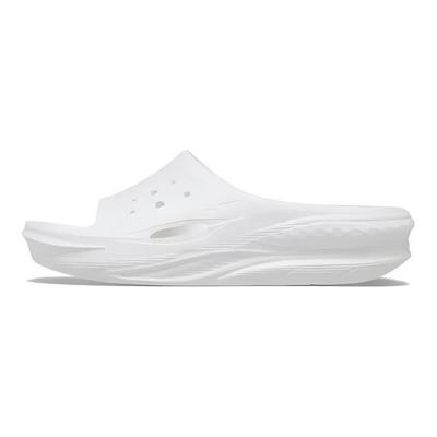 Sandálias Slide de Bico Redondo Solado Macio Respiráveis Calçado Unissex Branco 209416-100