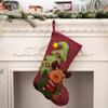 Large Christmas Stocking Cartoon Santa Claus Snowman Christmas Socks New Year Candy Gift Bags Christmas Tree Pendant Home Decor