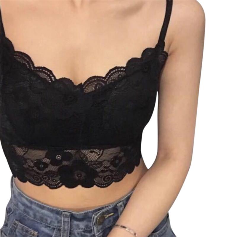 Women Bralette Bra Female Tops Female Lace Strap Wrapped Chest Shirt Underwear Bras
