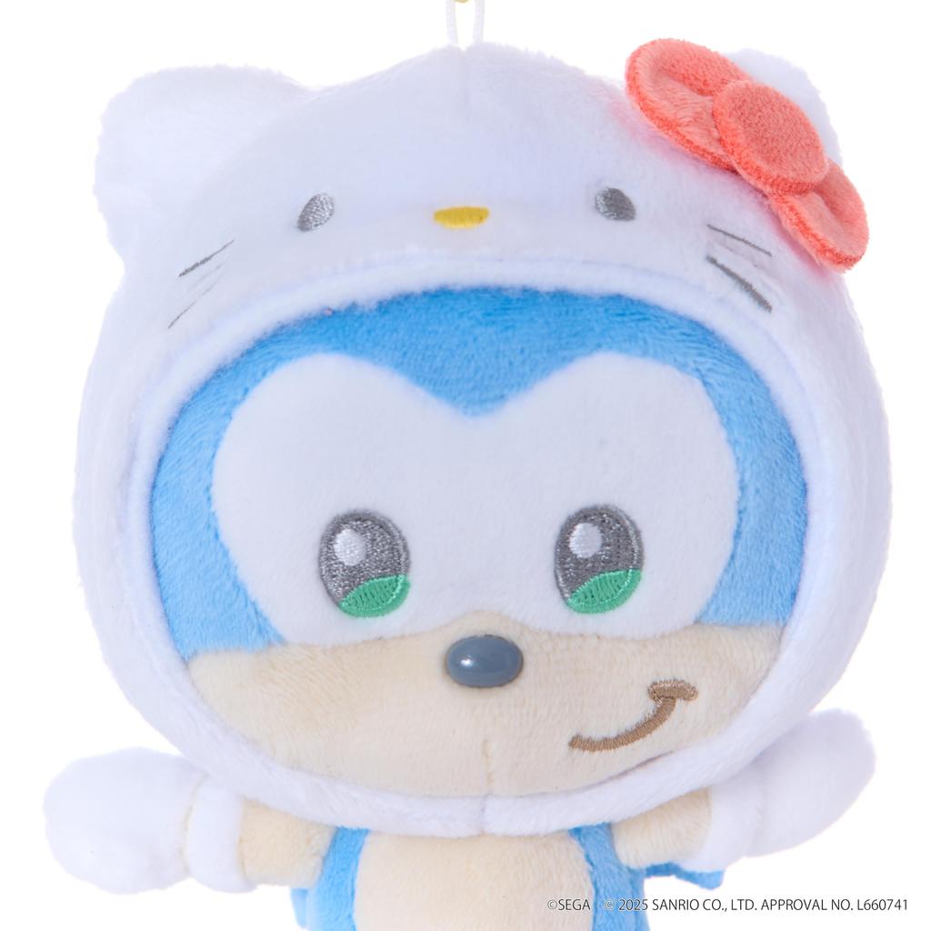 SEGA FAVE SONIC & FRIENDS Sanrio Characters Mascot Sonic X Hello Kitty