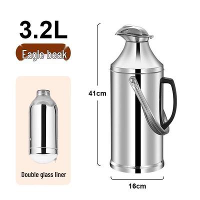 Ruhan Stainless Steel Vacuum Flask with Glass Liner