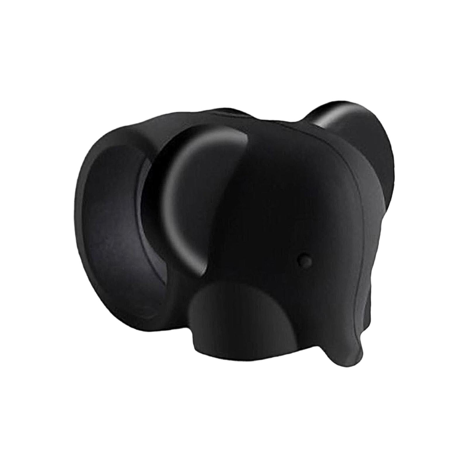 

Силиконовый дверной стопор: Не требуется сверление; Снижает шум. Подходит для гостиных, спален, кухонь, ванных комнат и других помещений. One Size чёрный