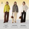 Ailiyi Women's Detachable Faux Fur Collar Lightweight Duck Down Jacket