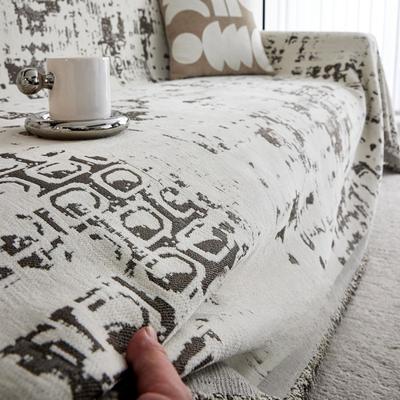 INS Stil Chenille Sofa Handtuch Rutschfeste Abdeckung für beide Seiten Stoffkissen Einfach Hochwertig Universeller Staubschutz Decke Überwurf