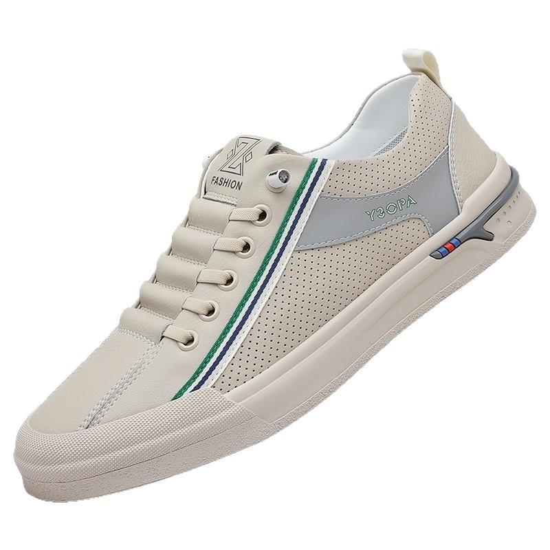 Men's shoes summer new breathable mesh versatile sports and leisure flat shoes one pedal shoes