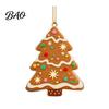 Winter Seasonal Hanging Decor Gingerbread Christmas Tree Pendant, Double-sided Acrylic Ornament for Man Ornaments Holiday Home And Car Rearview Mirror